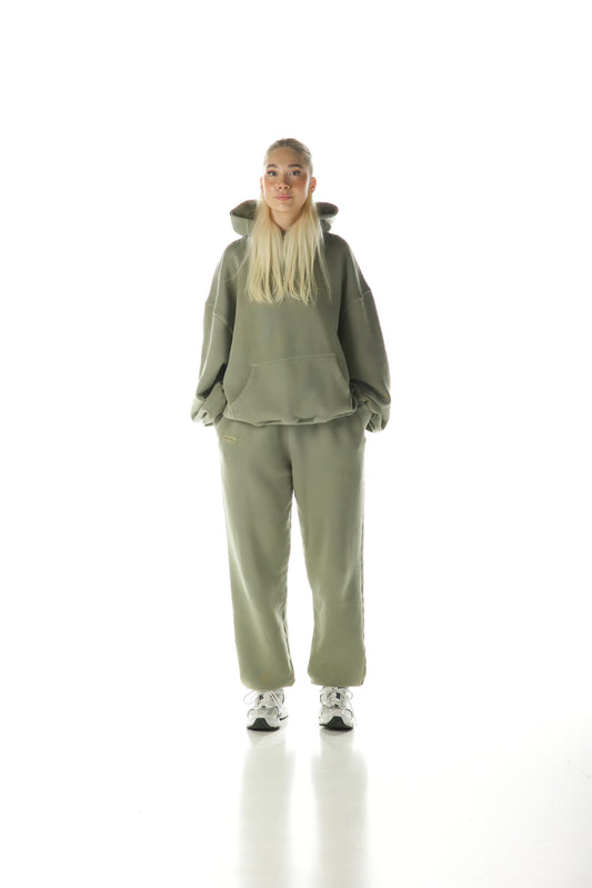 Vintage Olive Green Sweatpants