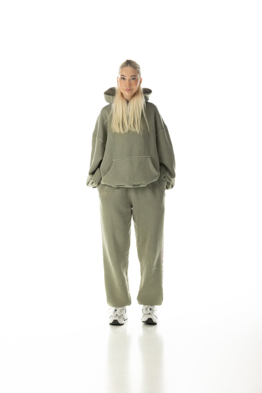Vintage Olive Green Sweatpants