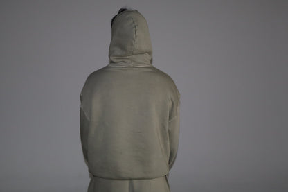 Vintage Olive Green Hoodie