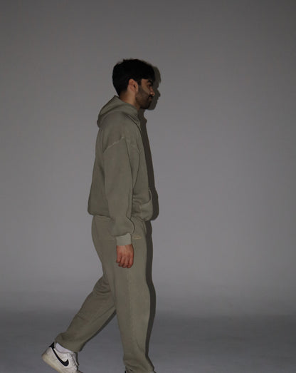 Vintage Olive Green Sweatpants